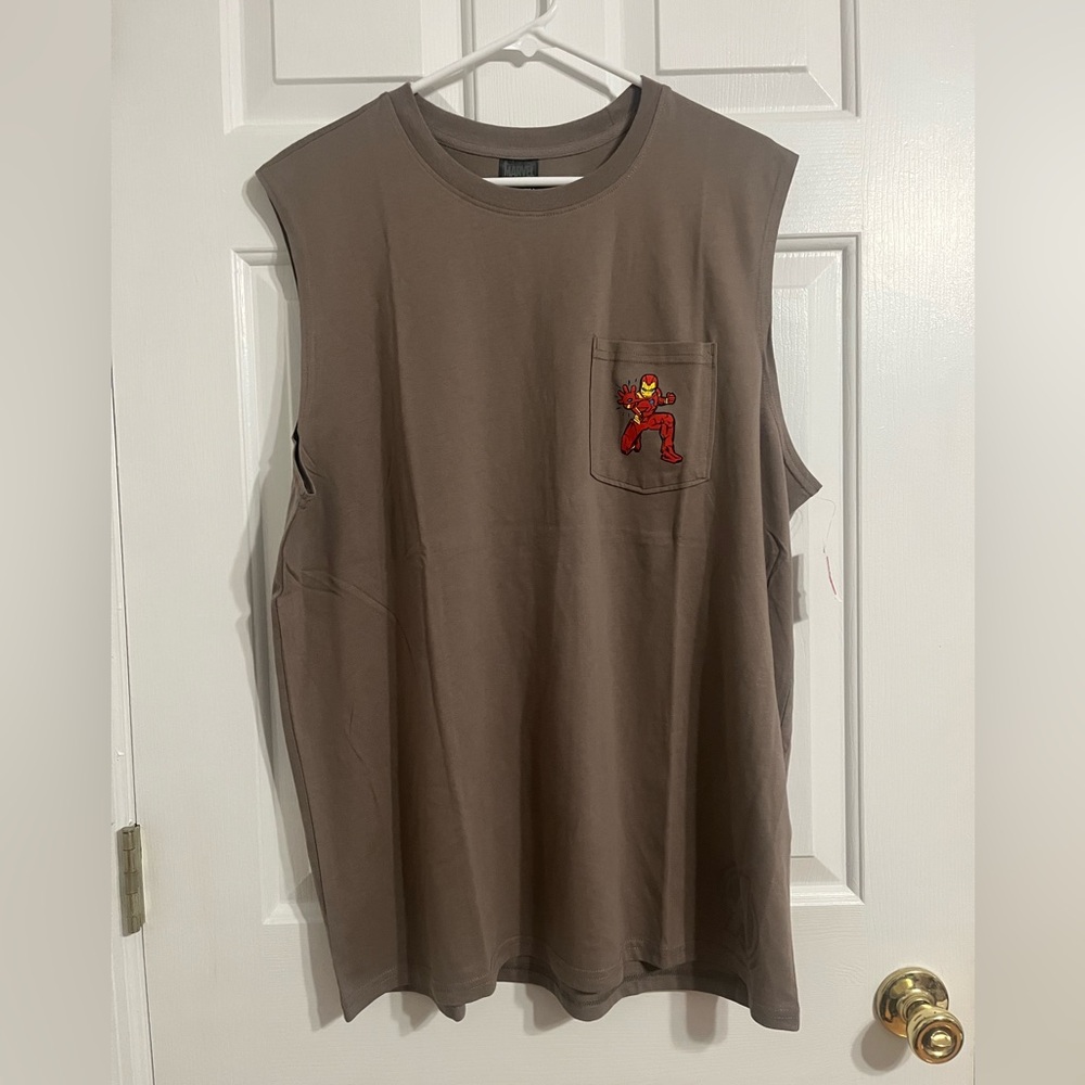 NWT Iron Man Muscle Tank - Large